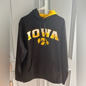 University of Iowa Stadium Athletics Black Hoodie
